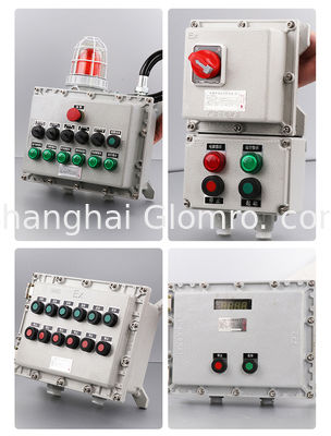 Explosion-proof Junction Box With Isolation Function Aluminum Alloy Fire Protection Wiring Box IIB IIC Customized Factory Wiring Cabinet