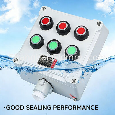 Customizable Hole Size Explosion-proof Button Box IP65 Corrosion Resistant for Petrochemical/Coal Mine