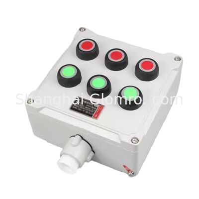Flameproof Type Explosion-Proof Button Box Cast Aluminum Housing IP65