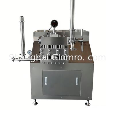 1500 to 2000L/H High Pressure Homogenizer Cream Fresh Milk Yogurt Homogenizer Machine Industrial Honey Juice Homogenizing