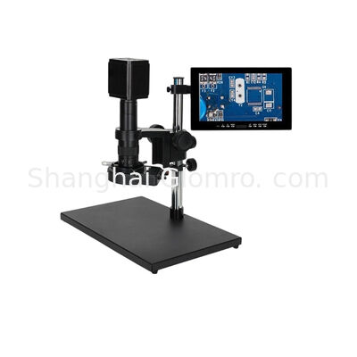 Professional 2K 4K Industrial Electronic Microscope 20 to 200X Magnification for Welding Defect Detection SMD Observation
