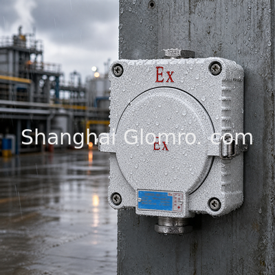 Explosion Proof Wall Socket IP66 Aluminum Alloy Industrial Flameproof Socket 10A 16A 3/5 Holes AC220V