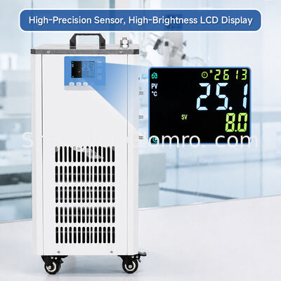 20L medium-sized low-temperature coolant circulation pump-Digital temperature control at 20℃ Used for laboratory batch synthesis experiments to cool reaction baths