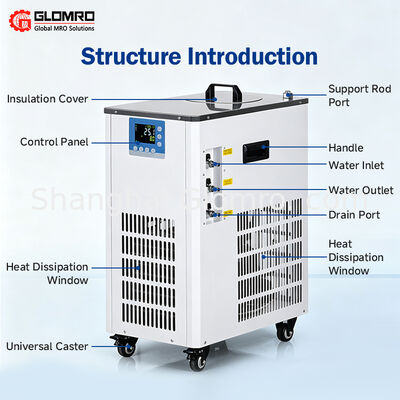100L Large-capacity Low-temperature Cooling Liquid Circulation Pump with Digital Temperature Control - Laboratory Low-temperature Synthesis Constant Temperature Refrigeration Reaction Bath