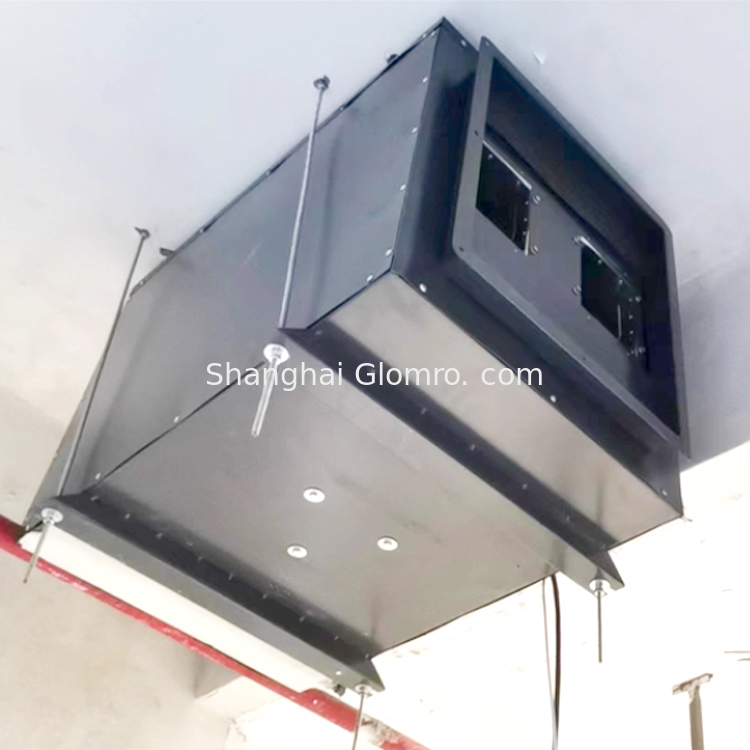 Dehumidifying commercial ceiling dehumidifier for industrial use