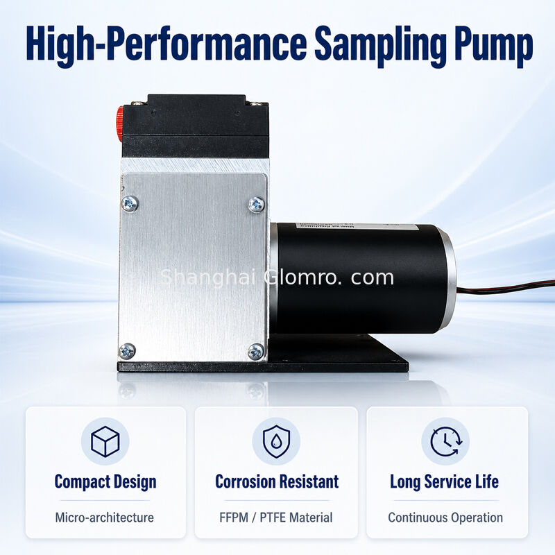 BAXIT PM33387-96 CEMS Gas Sampling Diaphragm Vacuum Pump 9L/min Corrosion Resistant for Emission Monitoring