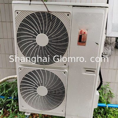 เครื่องปรับอากาศกันระเบิด ที่ถูกปรับแต่งในห้องปฏิบัติการเคมี