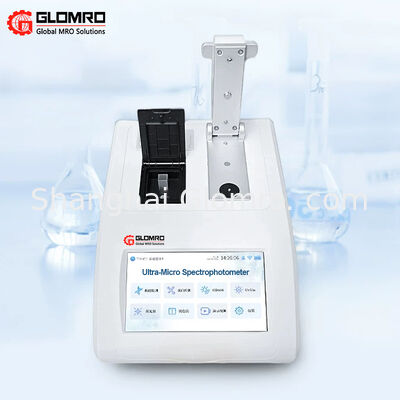 เครื่องวัดสเปกโตรโฟโตมิเตอร์ขนาดเล็กพิเศษ เครื่องวิเคราะห์ DNA RNA เครื่องวัดปริมาณกรดนิวคลีอิกและโปรตีน อุปกรณ์ในห้องปฏิบัติการทดสอบฟลูออเรสเซนซ์ OD600