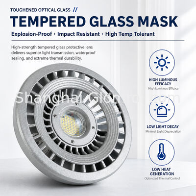 โคมไฟ LED กันระเบิดทรงกลม 20W~120W IP66 โคมไฟอุตสาหกรรมป้องกันการกัดกร่อน ทนต่อการระเบิด
